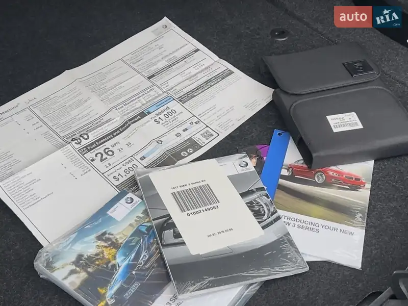 Седан BMW 3 Series 2016 в Киеве документ