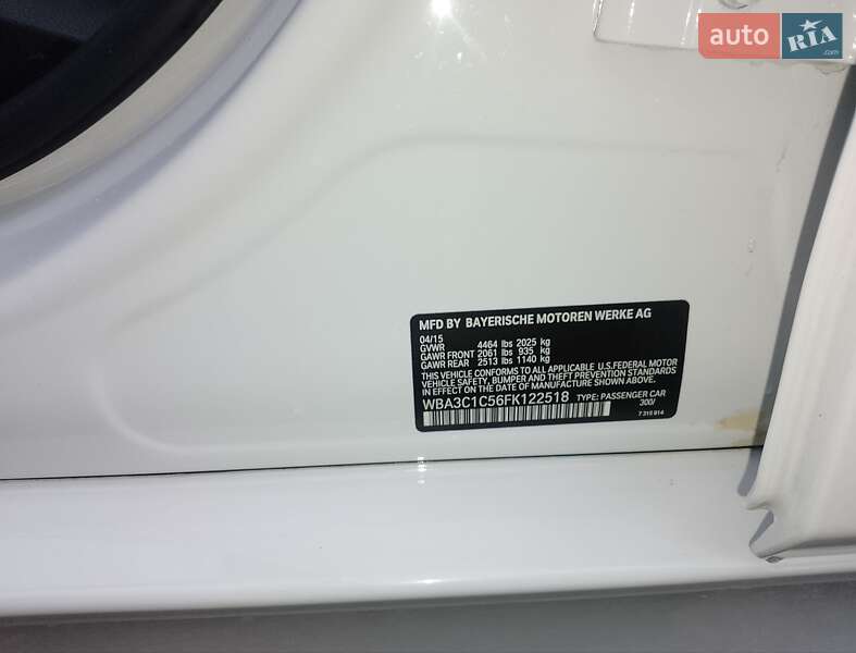 Седан BMW 3 Series 2015 в Киеве