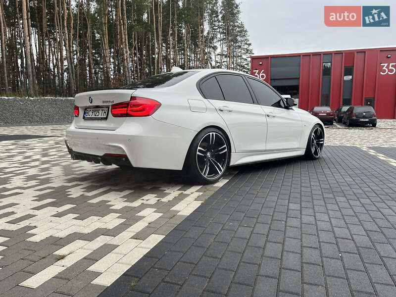 Седан BMW 3 Series 2015 в Львове
