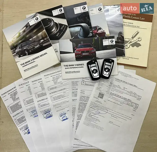 Седан BMW 3 Series 2012 в Киеве документ 2 фото Седан BMW 3 Series 2012 в Киеве документ