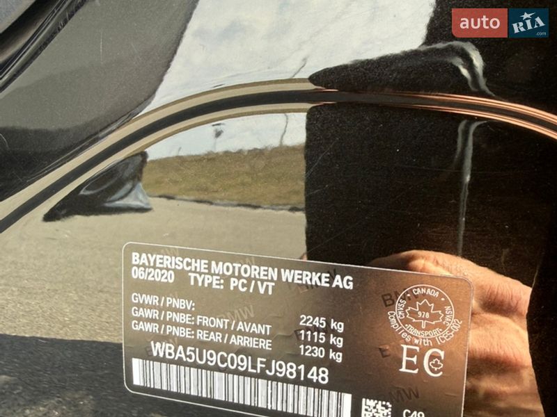 Седан BMW 3 Series 2020 в Киеве