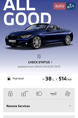 Кабріолет BMW 4 Series 2019 в 