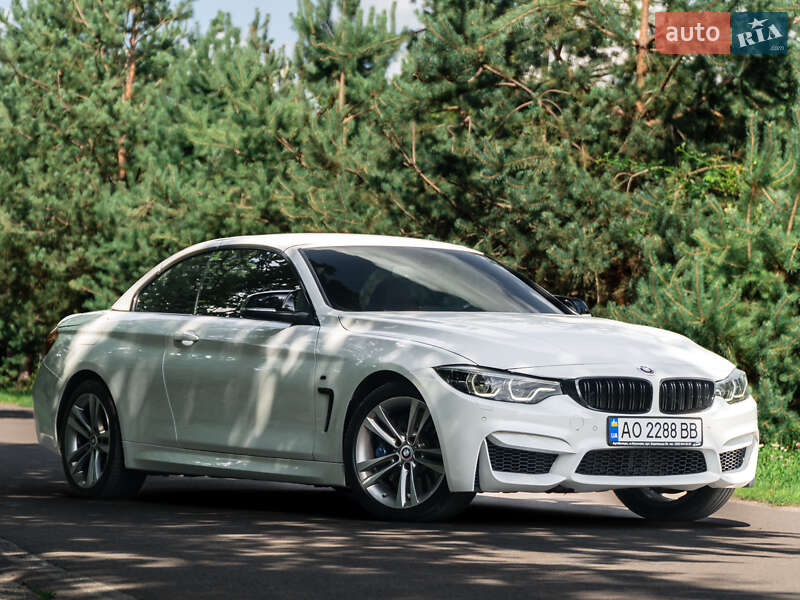 Кабріолет BMW 4 Series 2015 в Ужгороді