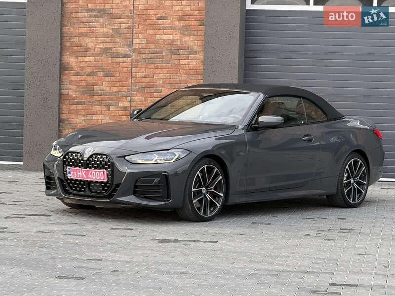 Кабриолет BMW 4 Series 2022 в Черновцах