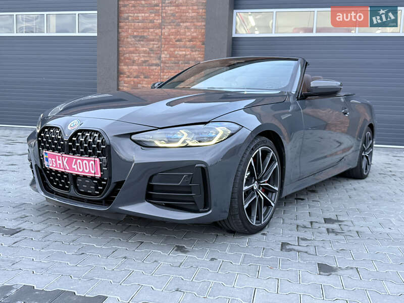 Кабриолет BMW 4 Series 2022 в Черновцах
