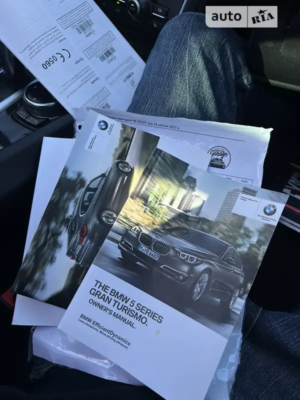 Лифтбек BMW 5 Series GT 2013 в Львове документ
