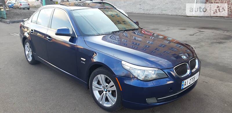 Седан BMW 5 Series 2009 в Вишневому фото 5 Седан BMW 5 Series 2009 в Вишневому