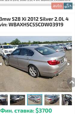 Седан BMW 5 Series 2012 в Полтаві