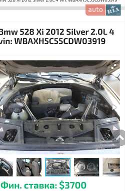 Седан BMW 5 Series 2012 в Полтаві