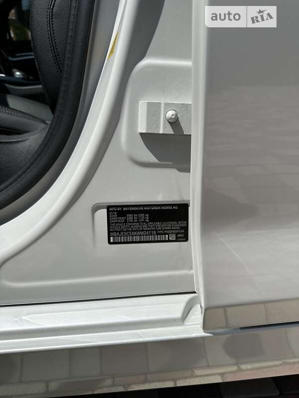 Седан BMW 5 Series 2019 в Одесі