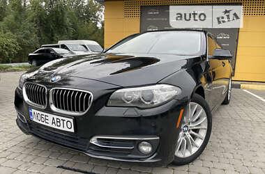 Седан BMW 5 Series 2014 в Львові