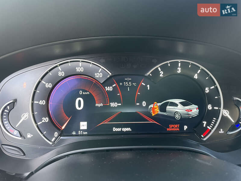 Седан BMW 5 Series 2017 в Львове