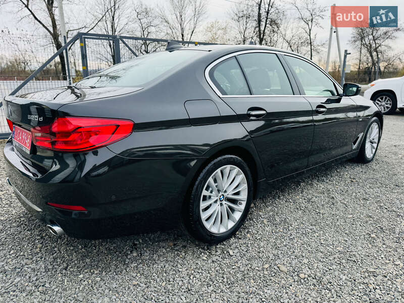 Седан BMW 5 Series 2018 в Іршаві