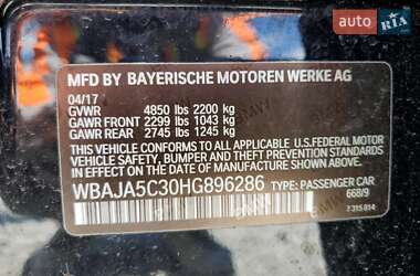 Седан BMW 5 Series 2017 в 
