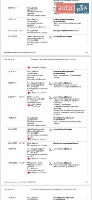 Седан BMW 5 Series 2013 в Кривому Розі
