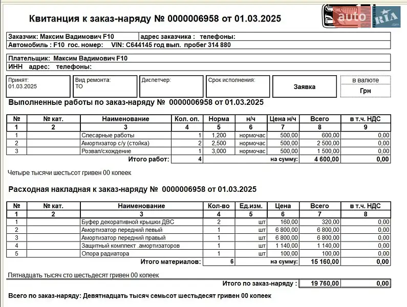 Седан BMW 5 Series 2011 в Києві документ 12 фото Седан BMW 5 Series 2011 в Києві документ