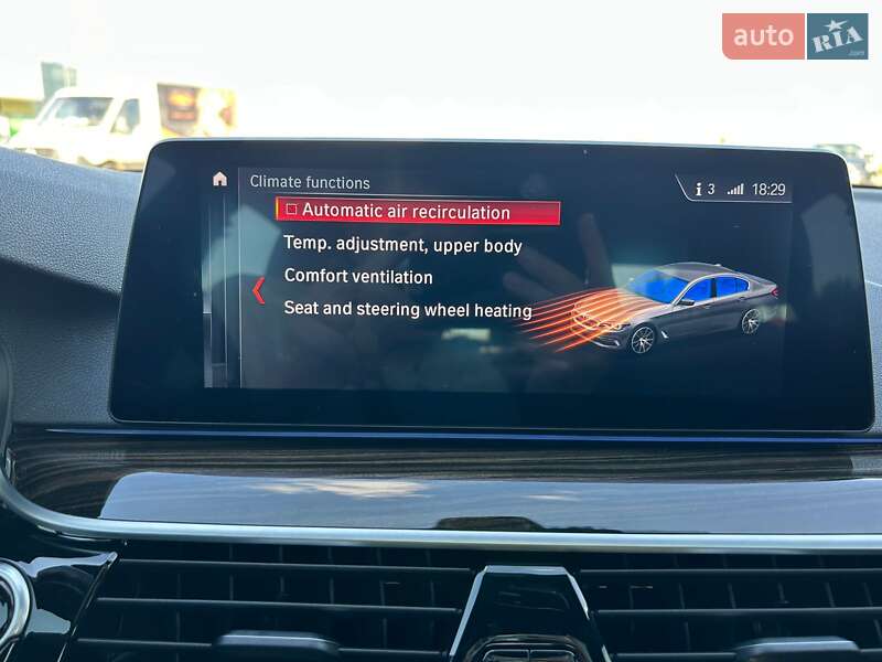 Седан BMW 5 Series 2018 в Киеве