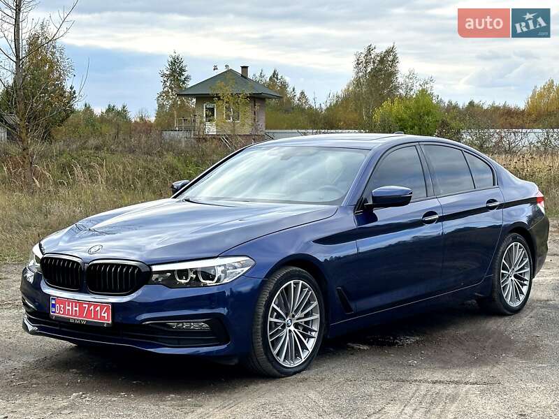 Седан BMW 5 Series 2017 в Дніпрі