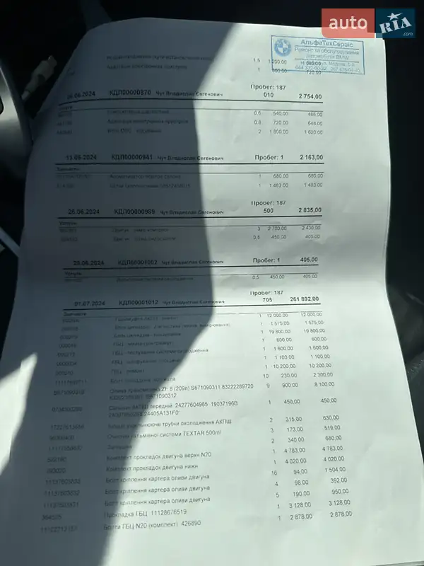 Седан BMW 5 Series 2012 в Полтаве документ 2 фото Седан BMW 5 Series 2012 в Полтаве документ