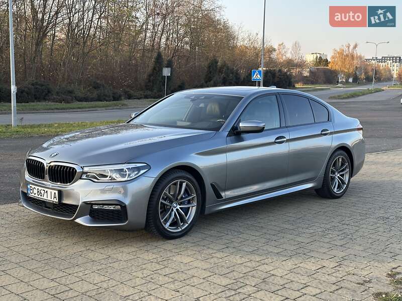 Седан BMW 5 Series 2018 в Львове