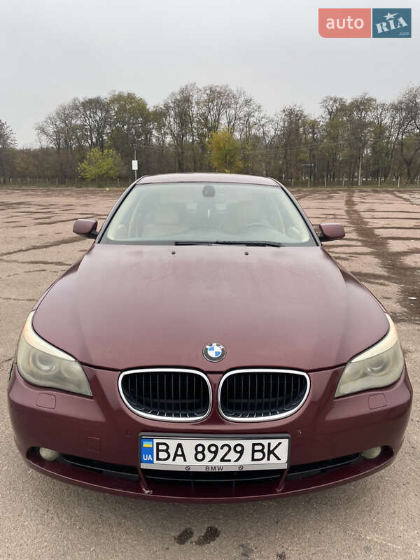 Седан BMW 5 Series 2005 в Кропивницком