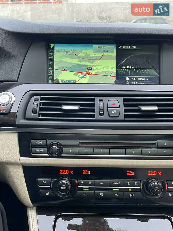 Седан BMW 5 Series 2012 в Львові