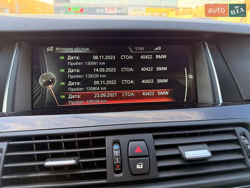 Седан BMW 5 Series 2014 в Львове