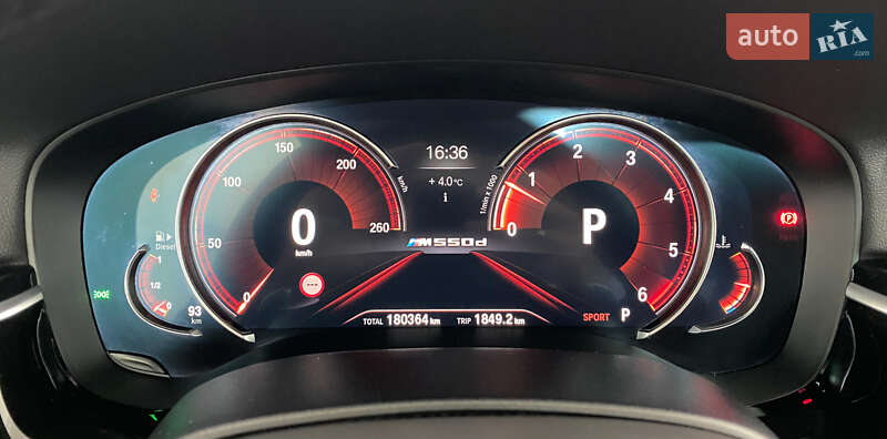 Седан BMW 5 Series 2017 в Львове