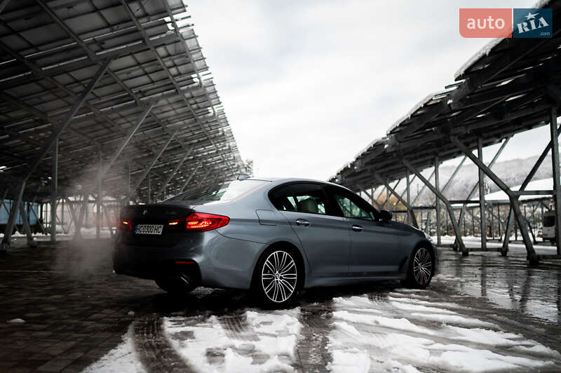 Седан BMW 5 Series 2018 в Львове