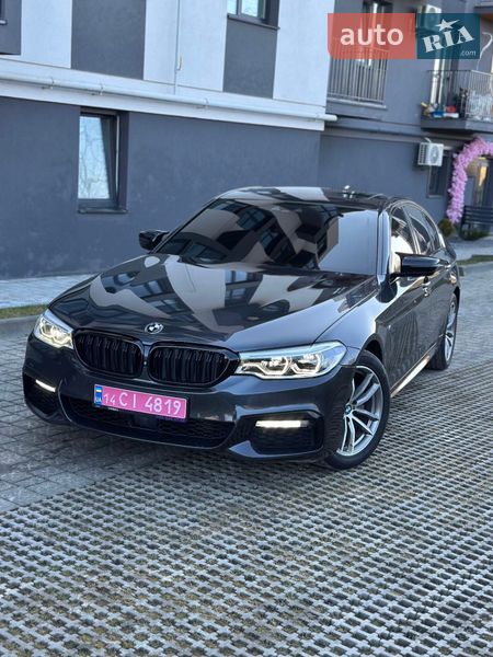 Седан BMW 5 Series 2018 в Львове