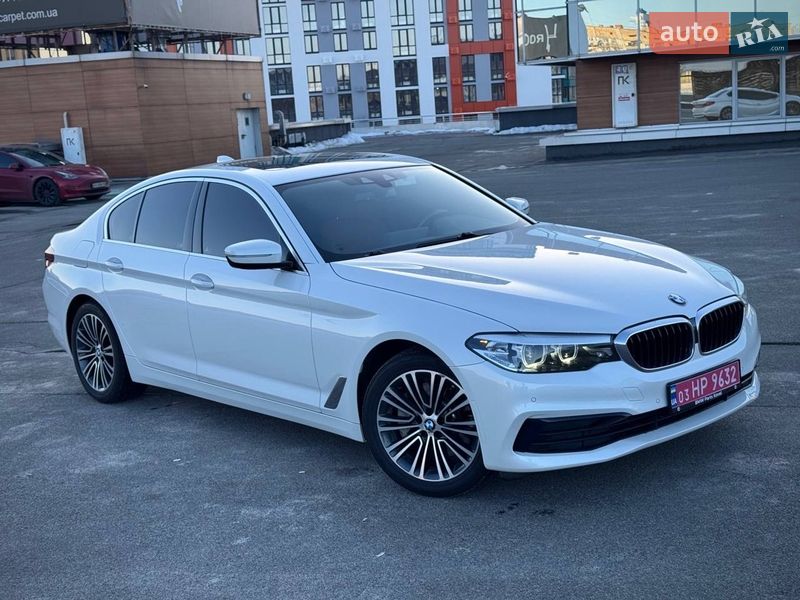 Седан BMW 5 Series 2018 в Киеве