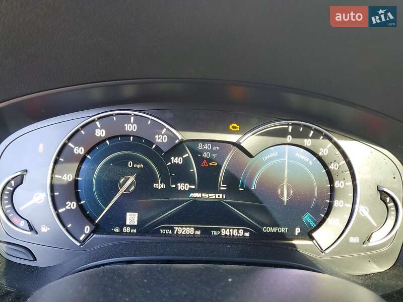 Седан BMW 5 Series 2019 в Києві