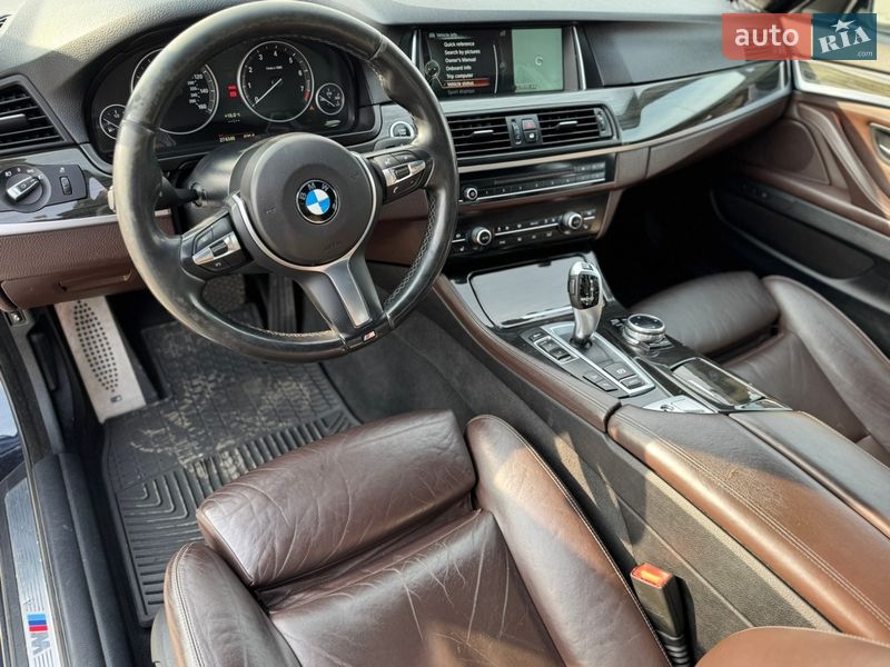 Седан BMW 5 Series 2014 в Львові