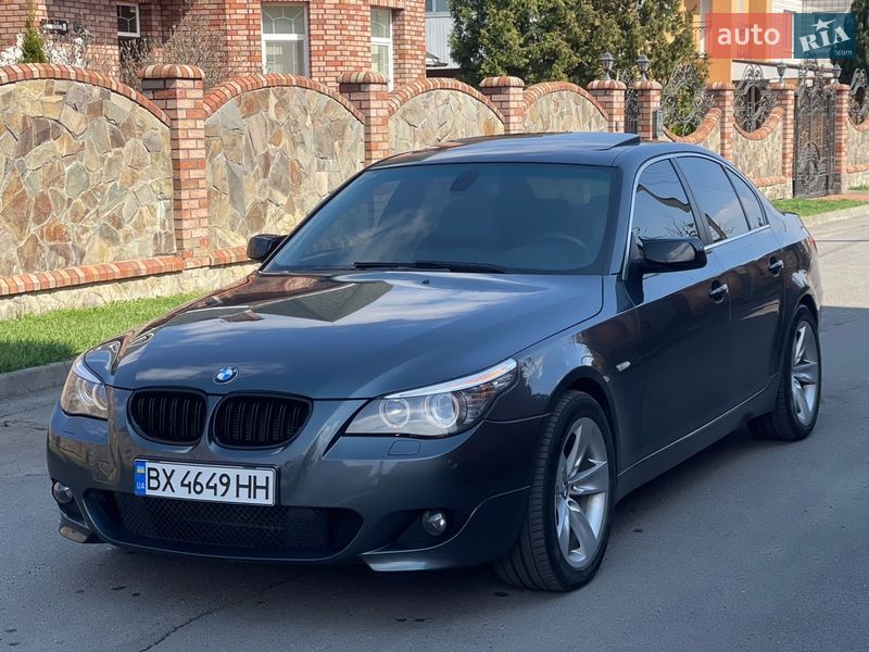 Седан BMW 5 Series 2008 в Хмельницькому