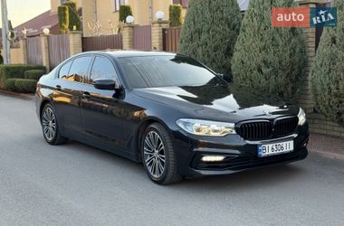 Седан BMW 5 Series 2017 в Полтаві