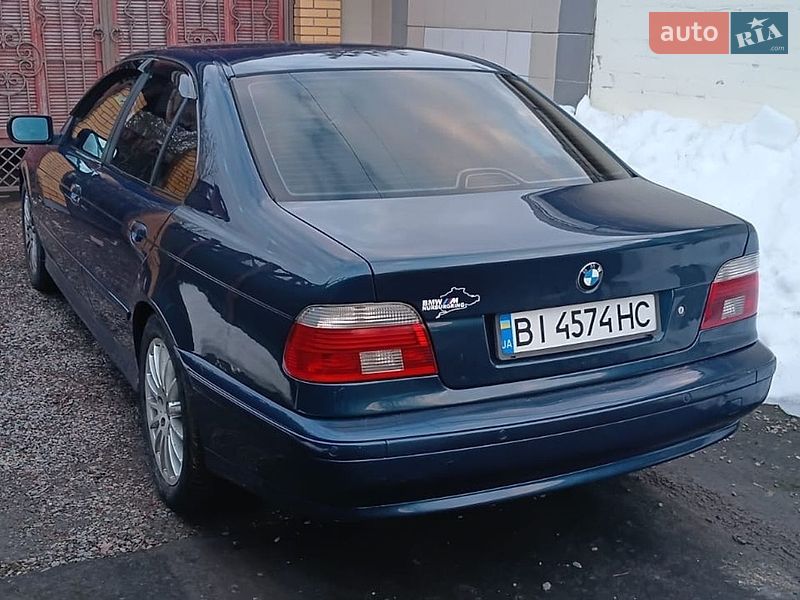 Седан BMW 5 Series 2001 в Кременчуге
