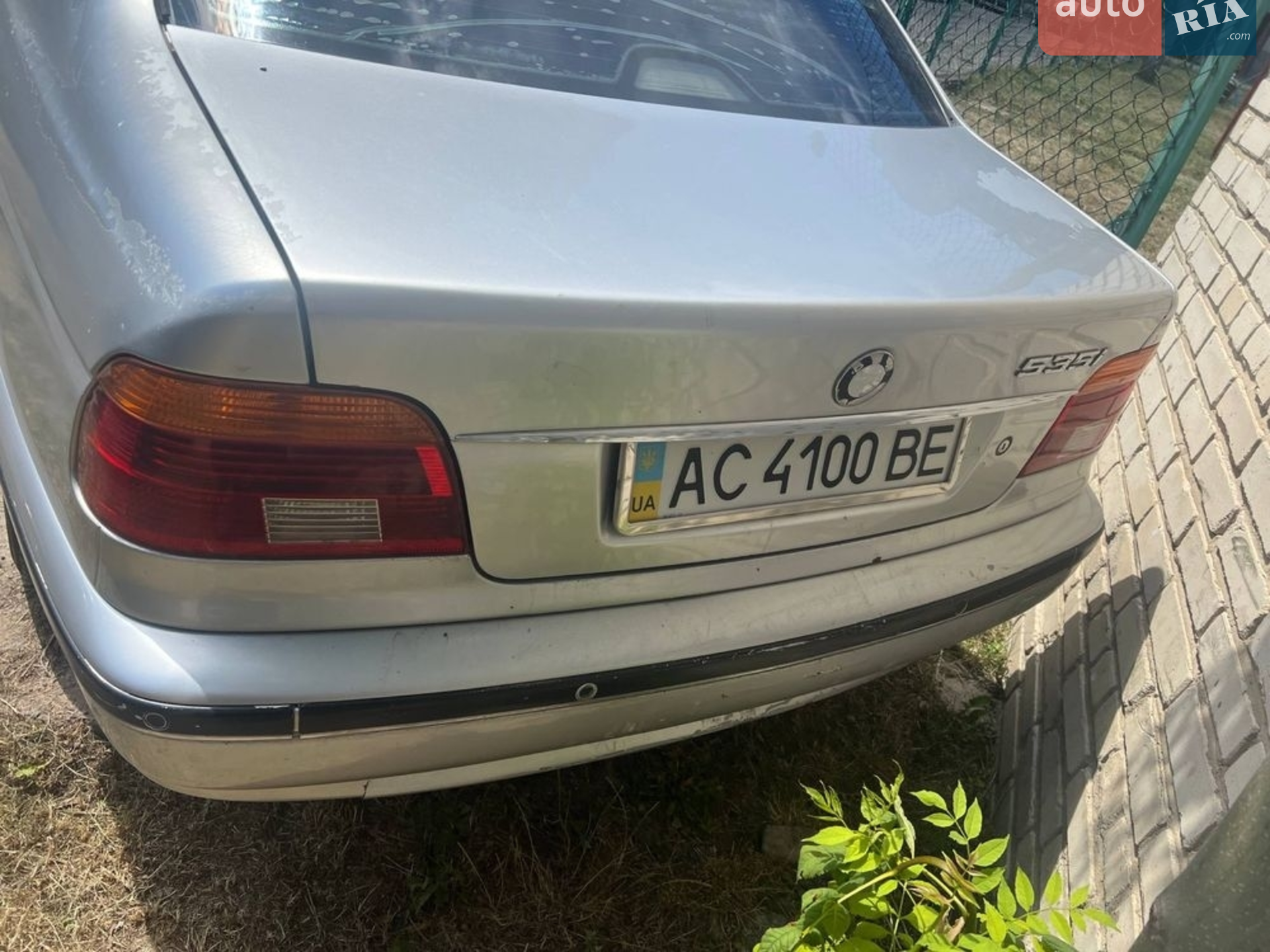BMW 5 Series 2002 VIN WBADN21010GR73986 фото оголошення 2 з 5
