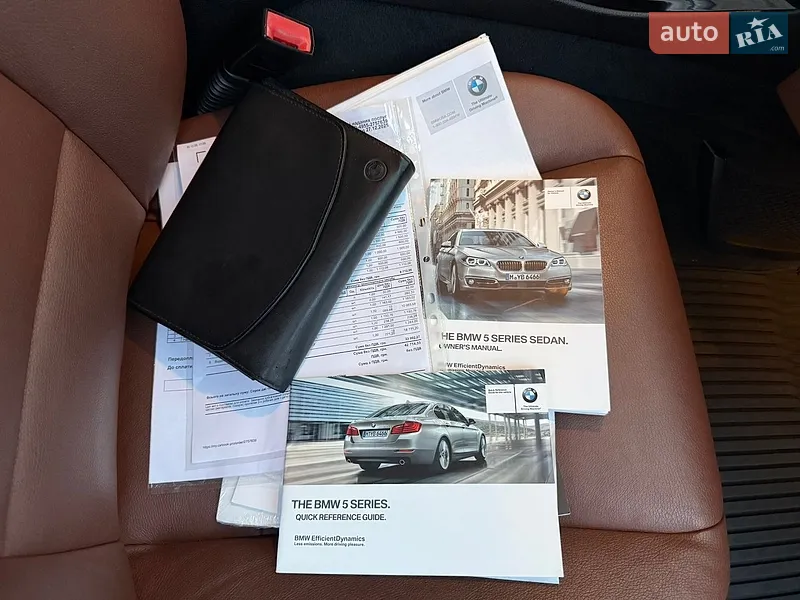 Седан BMW 5 Series 2012 в Броварах документ