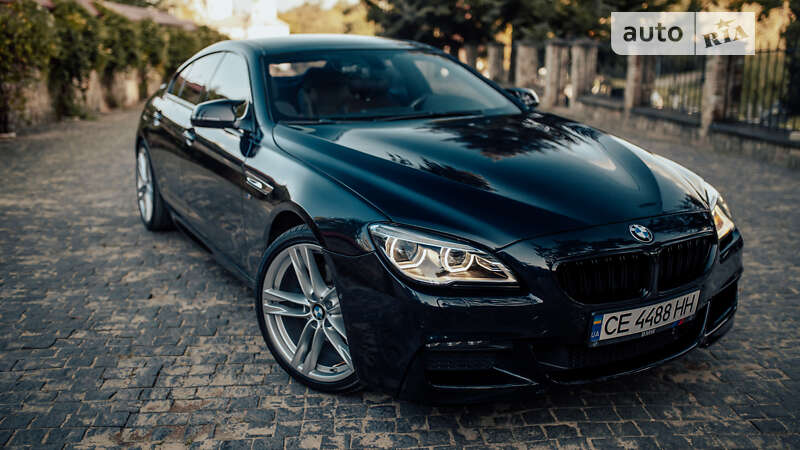 Купе BMW 6 Series Gran Coupe 2015 в Чернівцях