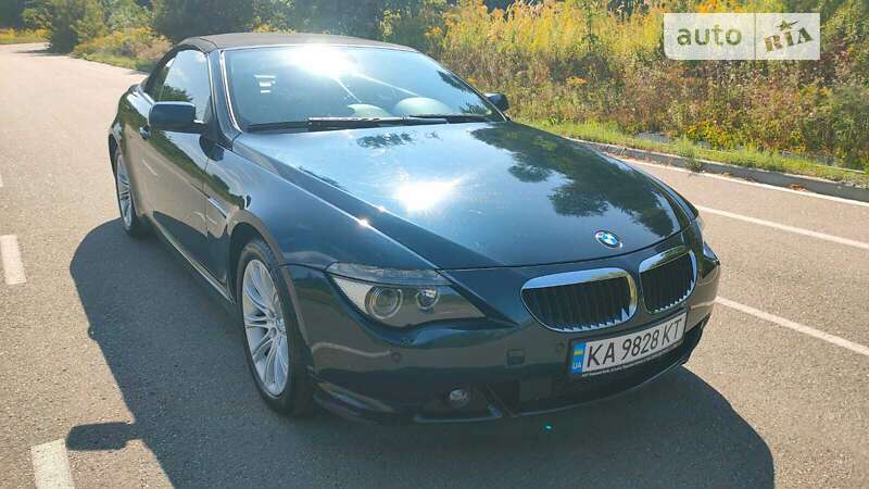 Кабриолет BMW 6 Series 2007 в Киеве