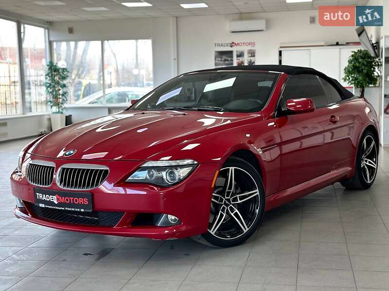Кабриолет BMW 6 Series 2008 в Киеве