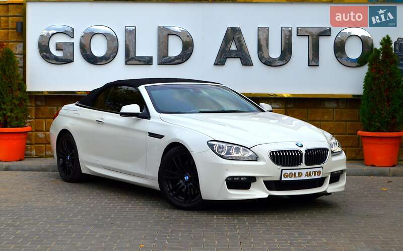 Кабріолет BMW 6 Series 2012 в Одесі