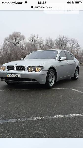Седан BMW 7 Series 2002 в Киеве