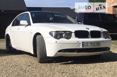 Седан BMW 7 Series 2003 в Чернівцях