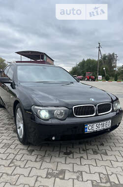 Седан BMW 7 Series 2003 в Чернівцях