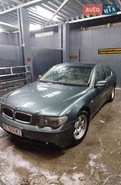 Седан BMW 7 Series 2002 в Харкові