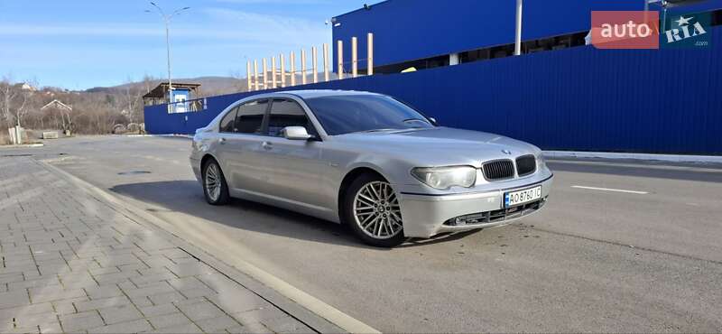 BMW 7 Series 2002