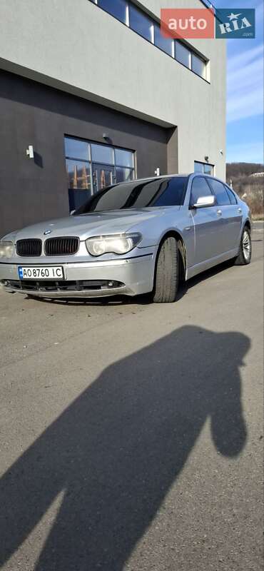 Седан BMW 7 Series 2002 в Мукачево