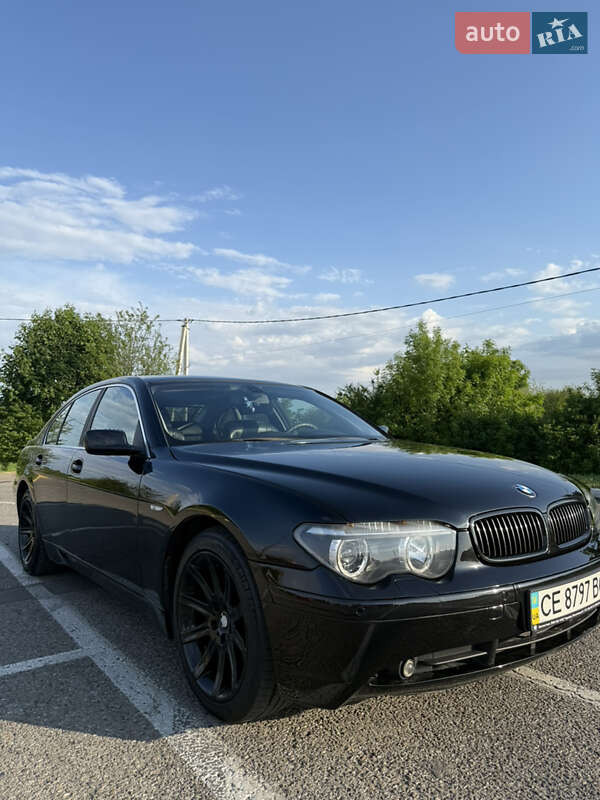 Седан BMW 7 Series 2003 в Чернівцях