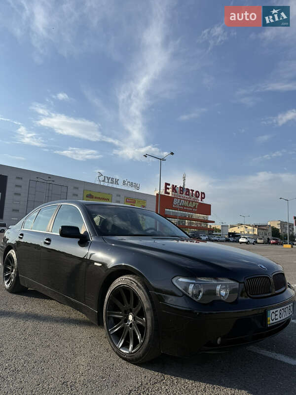 Седан BMW 7 Series 2003 в Чернівцях